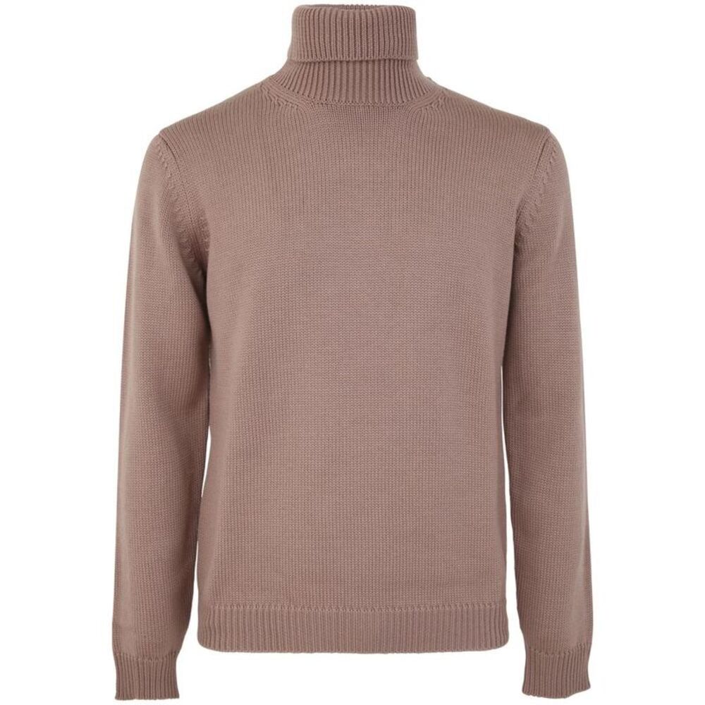 NUUR Men's Fine Knit Turtleneck Sweater Men PINK & PURPLE Sweaters & Cardigans